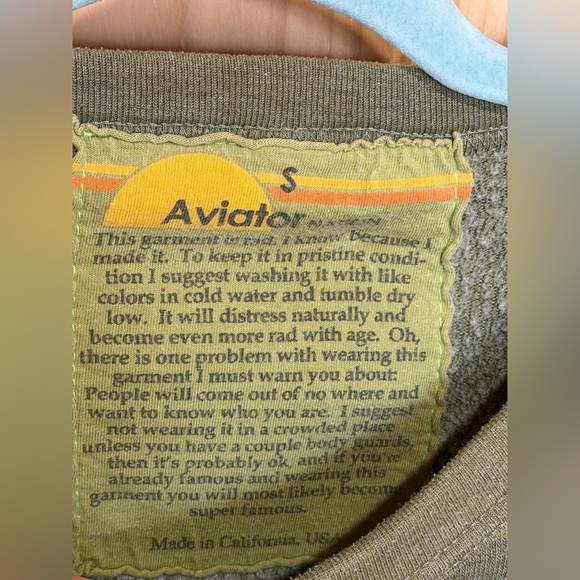 Aviator Nation Bolt Camo Printed Sweatshirt Women’s Small ***has a worn look - Picture 5 of 9